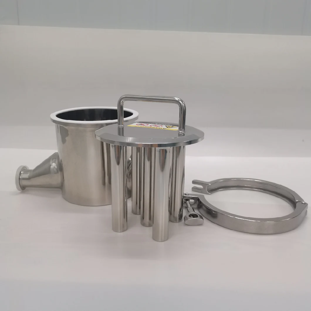 Magnet Clamp 12000 GS Flange Grate Bar Rod Grid Separator Oil Food Industrial Grade 304 316 Filter Liquid Magnetic Trap