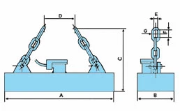 China Supplier for High Temperature Steel Plate Lifting Magnet