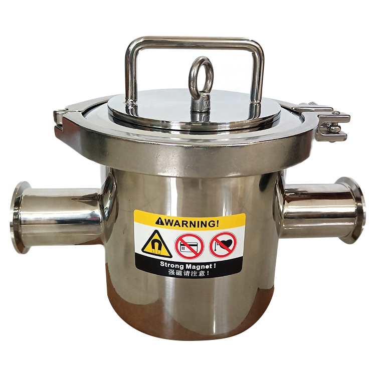 Magnetic Liquid Filter Food Industry Easy Cleaning Neodymium Liquid Magnetic Trap