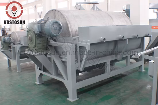 Separatore magnetico a tamburo bagnato per macchinari minerari per l'aggiornamento del minerale di ferro, fornitore della Cina