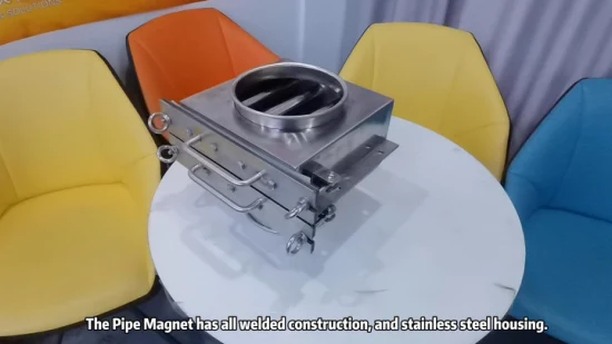 Forte separatore magnetico della tubazione del cassetto magnetico